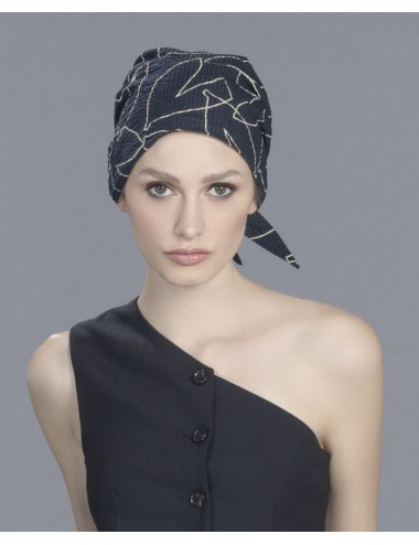 Turban MISU black taupe ELLEN WILLE