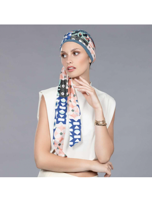 Turban Bonnet UNA Jeans - Ellen Wille Turban Bonnet UNA Jeans - Ellen Wille