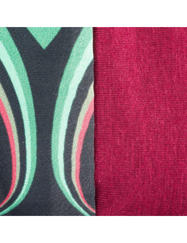 Turban Bonnet UNA Burgundy - Ellen Wille