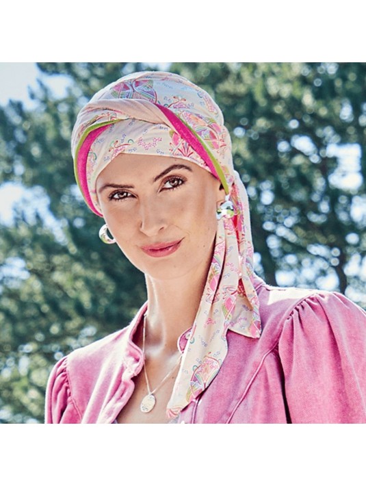 Turban BÉATRICE BAMBOU Pierre de Lune ELITE HAIR - CHRISTINE HEADWEAR Turban BÉATRICE BAMBOU Pierre de Lune ELITE HAIR - CHRISTINE HEADWEAR