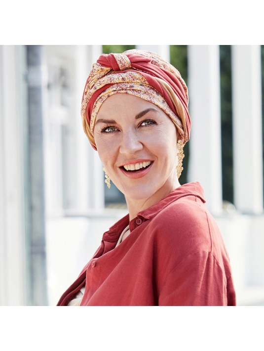 Turban BÉATRICE BAMBOU Soleil de provence ELITE HAIR - CHRISTINE HEADWEAR Turban BÉATRICE BAMBOU Soleil de provence ELITE HAIR - CHRISTINE HEADWEAR