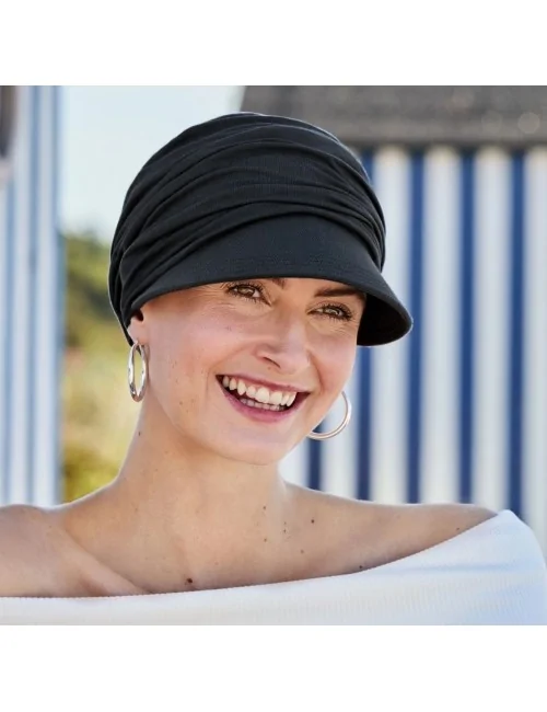 Casquette Anti-UV UPF50+ SOLANA Grenat Elite hair