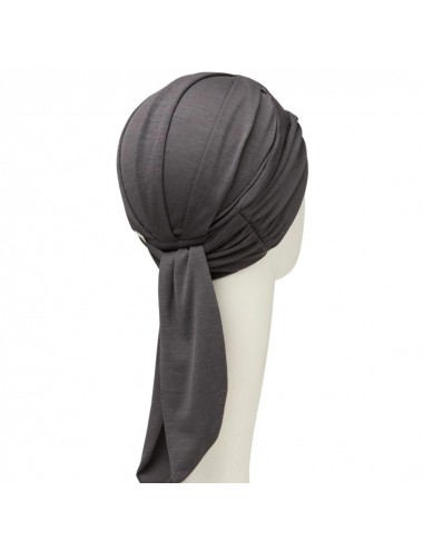 Turban SOFT LINE NAOS Graphite ELITE HAIR Christine HeadWear