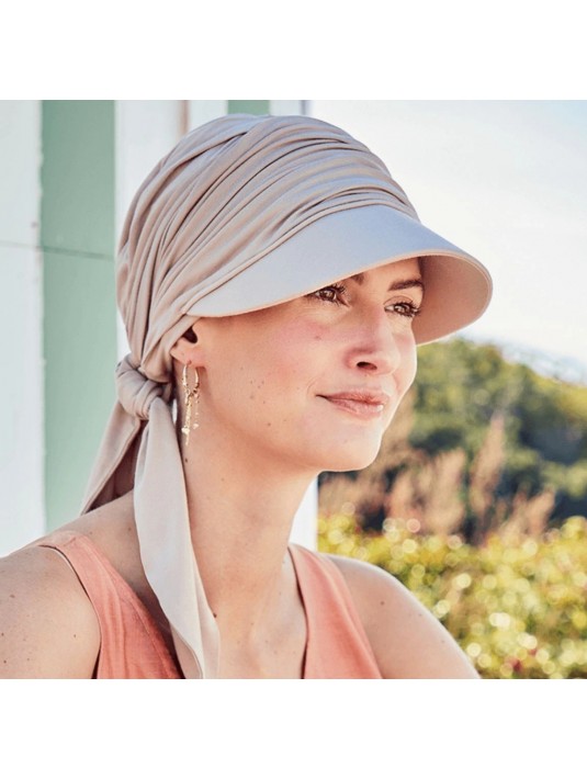 Casquette Briana Cap Bambou SAble Solaire Elite Hair Christine HeadWear Casquette Briana Cap Bambou SAble Solaire Elite Hair Christine HeadWear