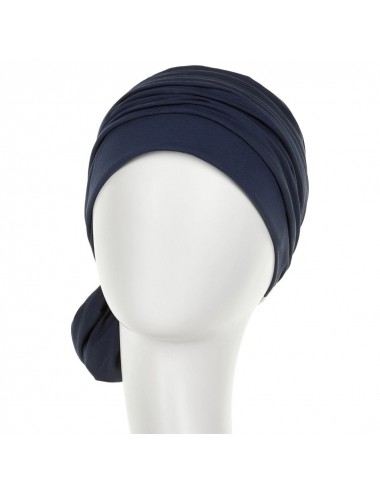 Turban MILA COTON navy ELITE HAIR CHRISTINE HEADWEAR