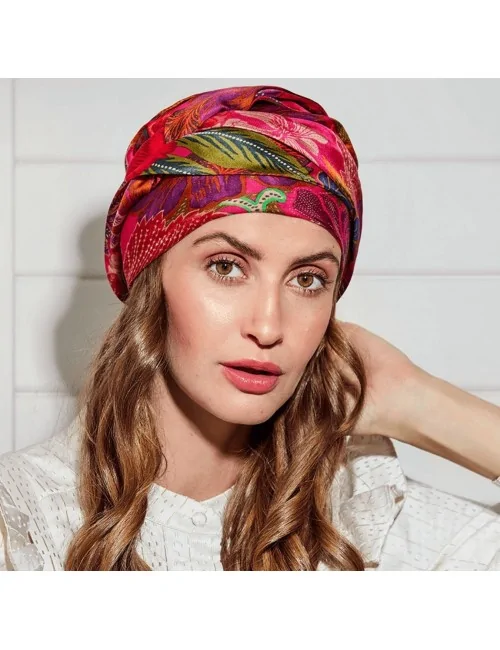 Bonnet en soie Boho Hibiscus Royal Elite Hair Christine HeadWear