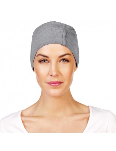 Night Cap bambou Gris Chiné Elite Haire Christine HeadWear