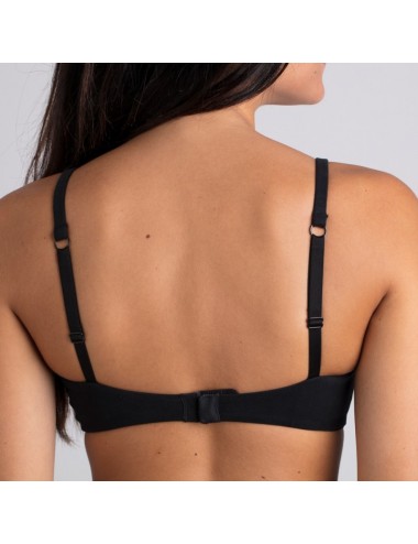 Soutien-gorge Coton Bio Capucine Noir Coeur de Lys