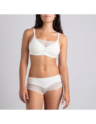 Soutien-gorge Coton Bio Capucine Ivoire Coeur de Lys