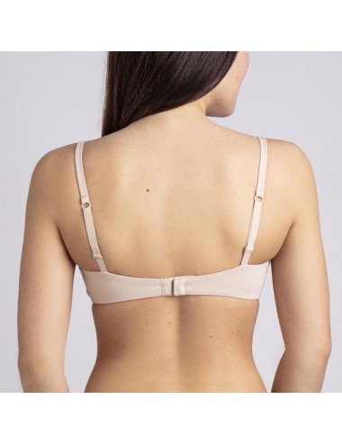 Soutien-gorge Coton Bio Marguerite Chair pour prothèse mammaire externe Coeur de Lys