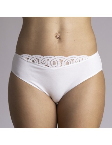 Culotte coton bio Nathalie Ivoire Cœur de Lys