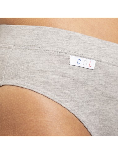 Culotte Coton Biologique Marie Gris