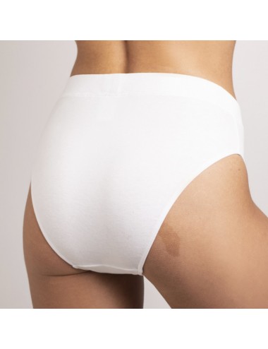 Culotte Coton Biologique Marie Blanc Cœur de lys
