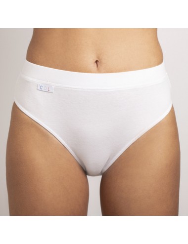Culotte Coton Biologique Marie Blanc Cœur de lys