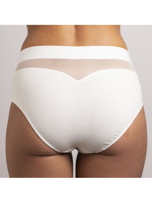 Culotte en coton Bio Mégane Blanc Coeur de Lys