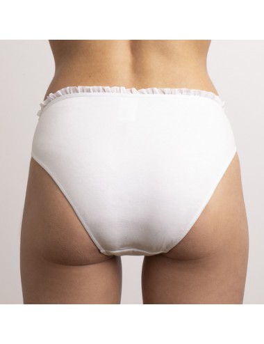 Culotte en coton bio Lison Blanc Cœur de Lys