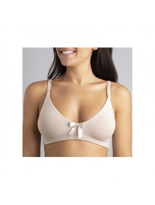 Soutien-gorge Coton Bio Johanna Chair Coeur de Lys Soutien-gorge Coton Bio Johanna Chair Coeur de Lys