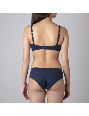 Culotte coton bio Marguerite Bleu Marine Cœur de Lys