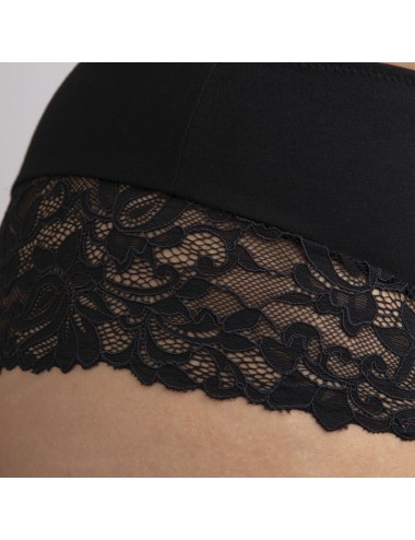 Culotte coton Capucine Noir 3 Cœur de Lys