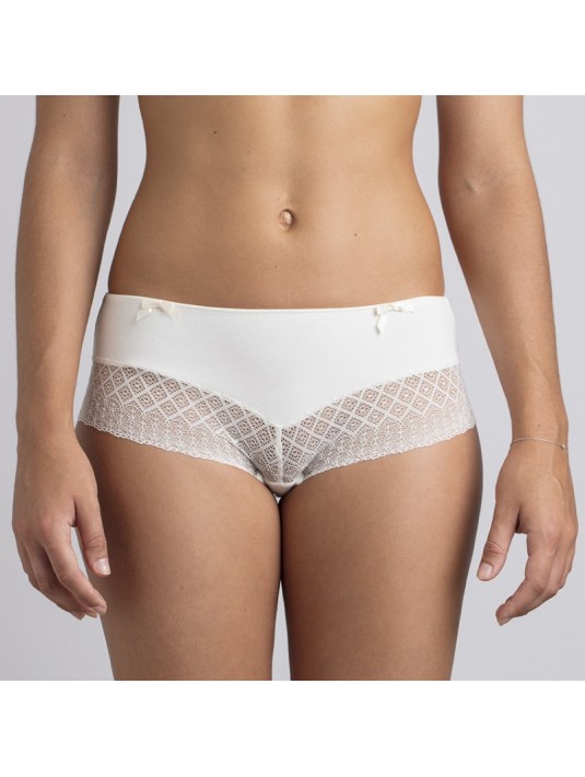 Culotte coton Capucine Ivoire Cœur de Lys Culotte coton Capucine Ivoire Cœur de Lys