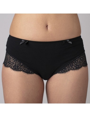 Culotte coton Capucine Noir3 Cœur de Lys