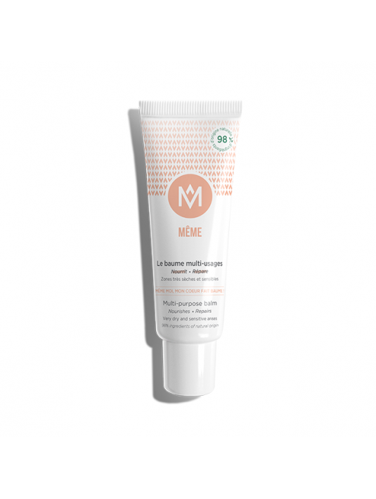 BAUME MULTI-USAGES 40ml MÊME COSMETICS pour lèvres et zones sensibles BAUME MULTI-USAGES 40ml MÊME COSMETICS pour lèvres et zones sensibles