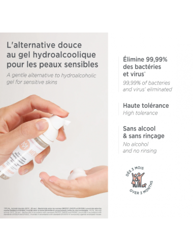 Mousse désinfectante Même cosmétique Oncologia