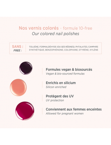 Vernis Silicium - Aubergine 08 10ml MÊME COSMETICS