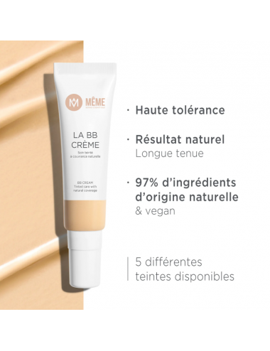 BB crème teinte 2 Claire Même Cosmétics