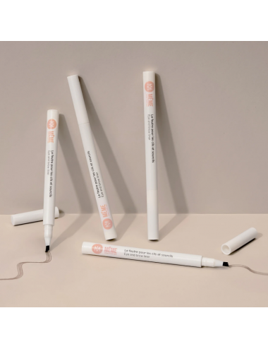 Feutre pour les cils et sourcils 0,8 gr + 3 pochoirs