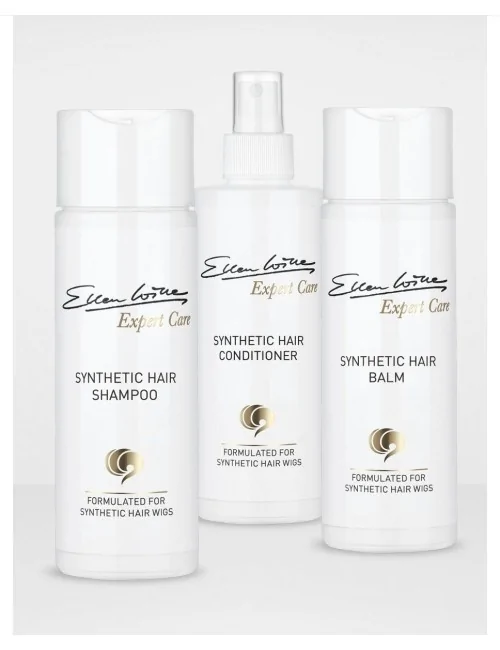 Kit de soins pour cheveux synthétiques. Shampoing 200ml, baume 200ml, soin en spray Care'N Repair 200ml Ellen Wille