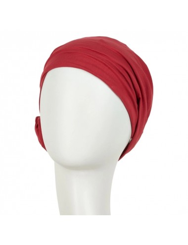 Bonnet ZURI COTON rouge intense ELITE HAIR