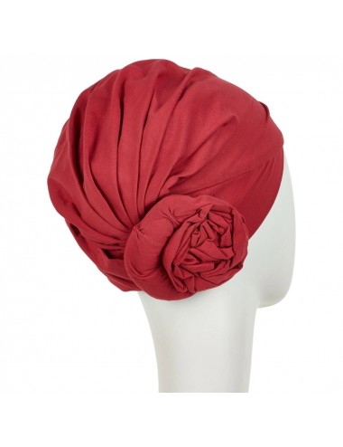 Bonnet ZURI COTON rouge intense ELITE HAIR