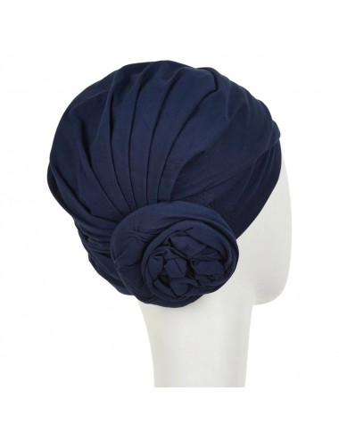 Bonnet ZURI COTON navy ELITE HAIR