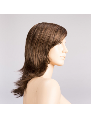 Perruque femme ALIVE MONO PART chocolate rooted ELLEN WILLE