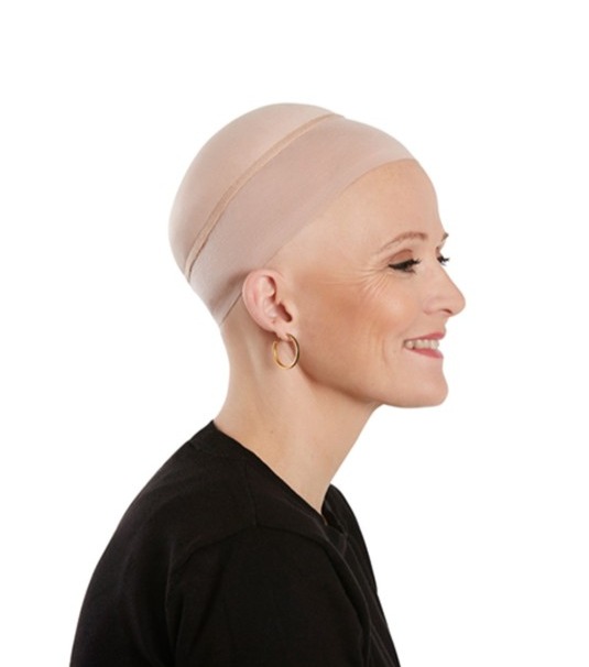 Bonnet anti-dérapant sous perruque